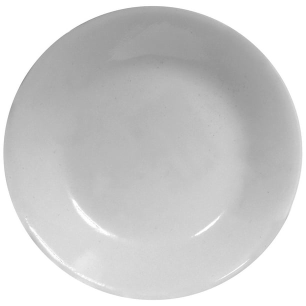 Corelle Livingware Bread and Butter Plate Size 6-3//4-Inch Winter Frost White